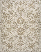 jinchan Torino Floral 5x7 Area Rugs, Vintage-Inspired Neutral Design Accent Rug - Image 9