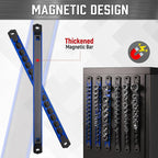 ALOANES 1/4-Inch Drive Magnetic Socket Organizer, Heavy Duty Aluminum Socket - Image 5