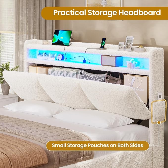 VIAGDO Full Size Bed Frame - Image 3
