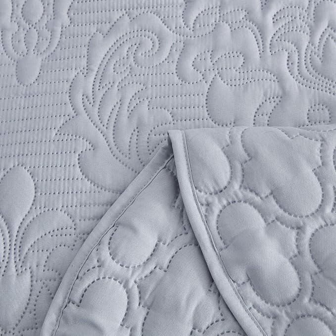 CHIXIN Oversized Bedspread Coverlet Set King Size - Image 9