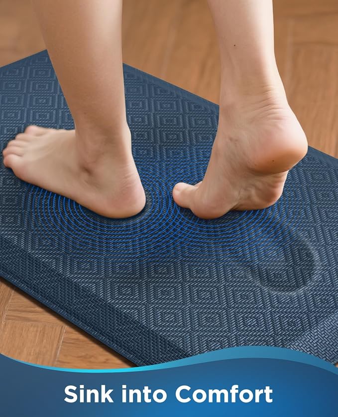 Ophanie Kitchen Mats for Floor, 3/4 Inch Thick Kitchen Rugs, Waterproof - Image 2