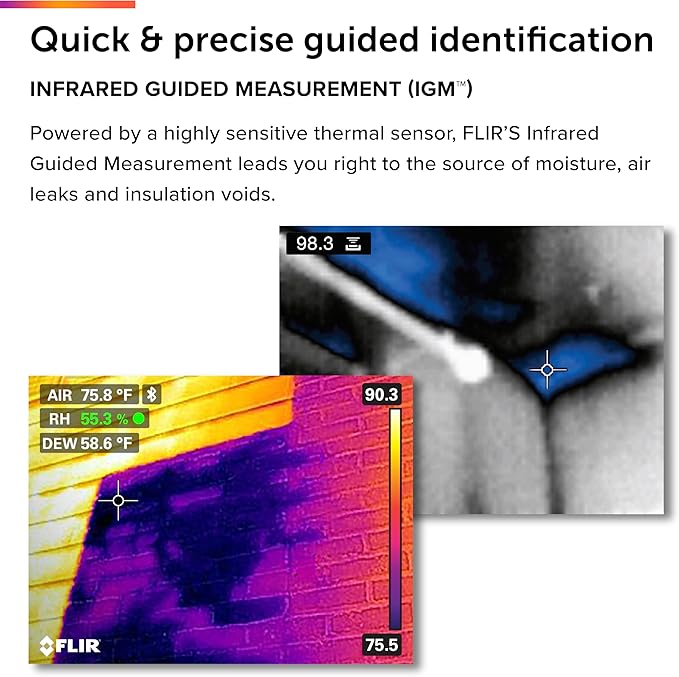 FLIR MR176 - Thermal Imaging Moisture Meter - - Image 4