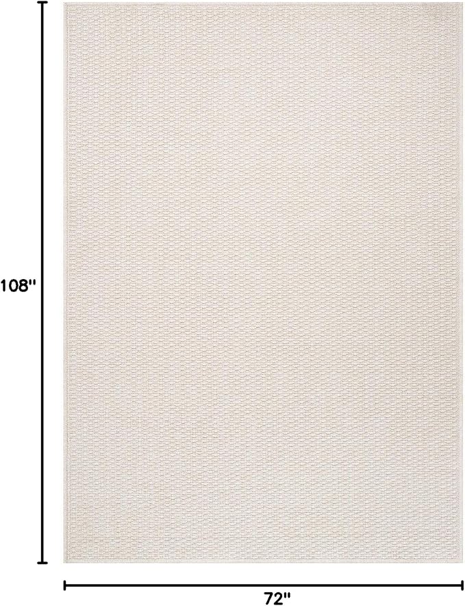 Easy Jute Rug 6x9 Indoor Outdoor Natural Rugs Solid Fiber Rug Woven Area Rug - Image 2