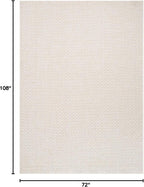 Easy Jute Rug 6x9 Indoor Outdoor Natural Rugs Solid Fiber Rug Woven Area Rug - Image 2