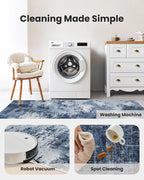 6x9 Area Rugs for Living Room, Modern Abstract Washable Rug - Image 5
