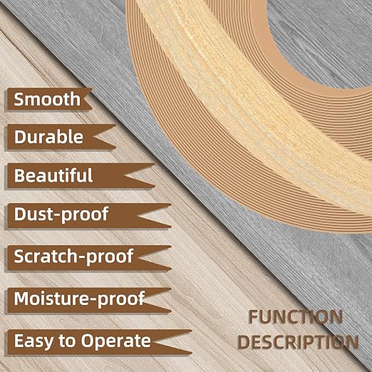 GSCIT Club Maple Edge Banding, 1/2 inch x 500ft roll of Veneer Edge Banding - Image 6