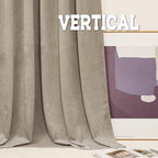 RYB HOME Heavy Duty Velvet Curtains & Drapes, Room Darkening Noise Reducing - Image 6