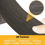GSCIT Club Black Walnut Wallpaper, 2.4 inch X 25ft Self Adhesive Wood Grain - Image 6