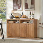 LEYAOYAO Fluted Buffet Cabinet - Image 7