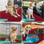OLANLY Dog Door Mat for Muddy Paws 30x17, Absorbs Moisture and Dirt, Absorbent - Image 7