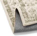 Taupe 2x3 Entryway Rug Vintage Area Carpet Indoor Kitchen Washable Door Mat - Image 8