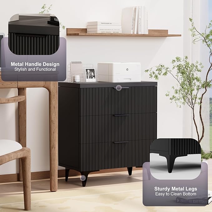 Royal Windsor Fluted Nightstand - Image 4