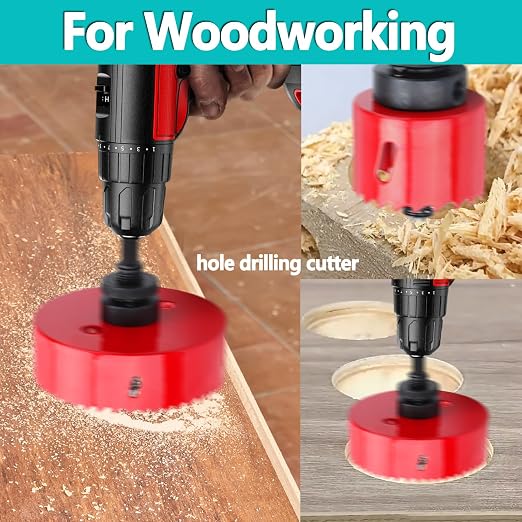 6 inch / 152mm Hole Saw with SDS Plus Arbor and Hex Shank Arbor, HSS Bi-Metal - Image 5