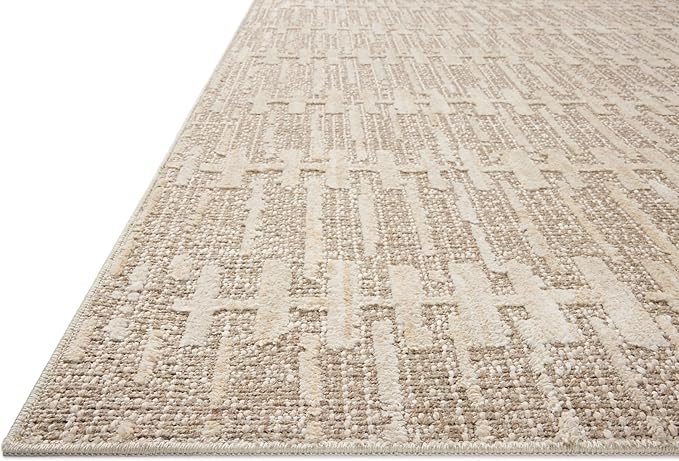 Loloi Amber Lewis Bexley Collection BEX-02 Taupe/Natural 4'-0" x 6'-0" Accent - Image 4