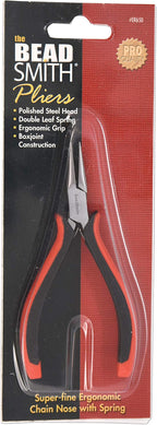 The Beadsmith Chain Nose Pliers – Fine Tips – 5 inches – Ergonomic Handle - Image 6