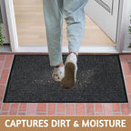 Front Door Mat Outside Entrance, Low Profile Welcome Doormat - Image 7