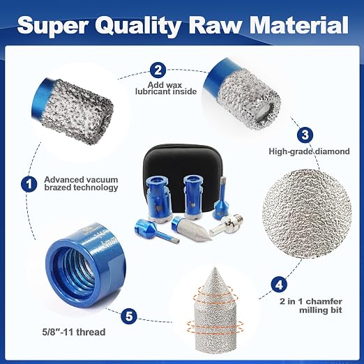 Tile Hole Saw Kit - Image 5