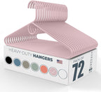 Neaties Heavy Duty Clothes Hangers 50+ Pack – Made in The USA – 8lb Capacity by NeatiesHangers