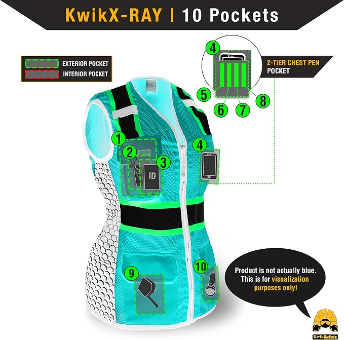 KwikSafety - Charlotte, NC - FIRST LADY Safety Vest - Image 6