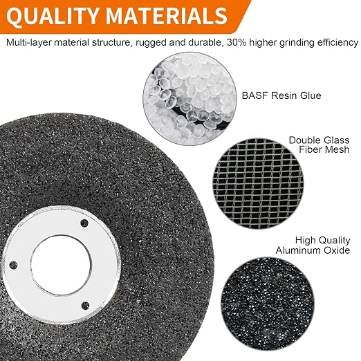 2" Die Grinder Grinding Wheel 15 Pcs, 2 inch Grinder Disc - Image 4