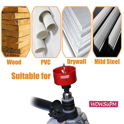 6-7/8” HSS Bi Metal Hole Saw Cutter - Image 5