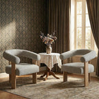 VKNOW Accent Chair Living Room Chair, Modern Upholstered Arm Chair - Image 8