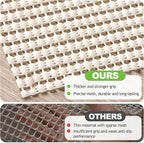 Songrey Non-Slip Rug Pad Round 6 FT, Extra Thick Carpet Pads - Image 2