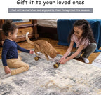 Lahome Washable 5x7 Area Rugs for Living Room, Soft Contemporary Low Pile - Image 6