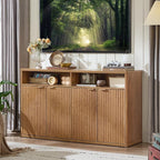 LEYAOYAO Fluted Buffet Cabinet - Image 6