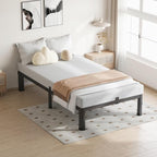 10 Inch Twin Size Bed Frame, 3500Lbs Heavy Duty Metal Platform - Image 2