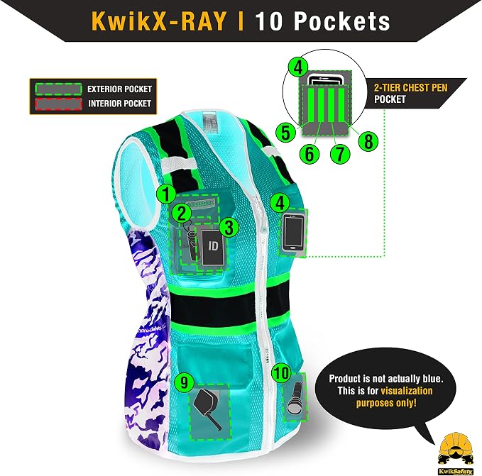 KwikSafety - Charlotte, NC - FIRST LADY Safety Vest - Image 6