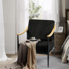 Modern Accent Chair for Living Room Bedroom Mid Century Arm Chair Upholstered - Image 6