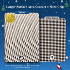Veken Runner Rug Pad Gripper for Hardwood Floors, Non Slip 2.5x10 Ft Rug Pads - Image 2