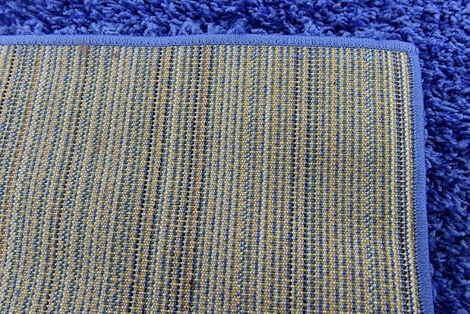 Unique Loom Solid Shag Collection Area Rug - Image 15
