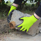 Evridwear Crinkle Latex Rubber Hand Coated Safety Work Gloves - Image 6