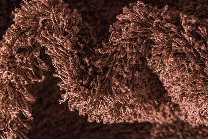 Unique Loom Solid Shag Collection Area Rug - Image 7
