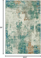 Lahome Modern Abstract Area Rug - Image 2