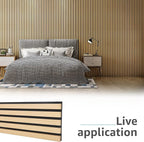 Art3d 4pcs-107 x 8in Slat Acoustic Panel - Image 2