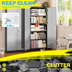 Pataku Metal Storage Cabinet, File Cabinets - Image 4