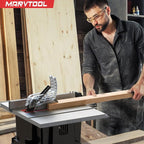 4600RPM Portable Table Saw 10 inch, 15Amp Tablesaw, 90°Cross Cut & 0-45°Cutting - Image 7