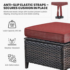 Belord 7 Piece Patio Furniture Set - Image 9