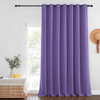 NICETOWN Patio Door Curtain Sound Blocking, Bedroom Privacy Room Divider Curtain by NICETOWN