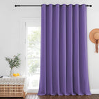 NICETOWN Blackout Curtains for Sliding Glass Door Room Divider Noise Reduce by NICETOWN