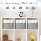 Fabric Cubes Storage Basket, 6 Pack 11x11 in - Image 6