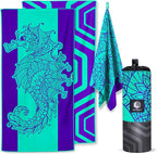 VENTURE 4TH Microfiber Beach Towel: Quick-Dry, Sandproof and Lightweight by VENTURE4TH