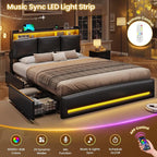 VIAGDO Full Size Bed Frame - Image 5