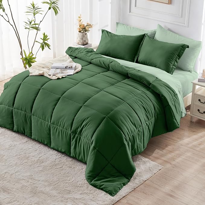 JOLLYVOGUE Twin XL Comforter Set, Ultra-Soft Bed in a Bag Twin XL Size 5 Pieces - Image 8