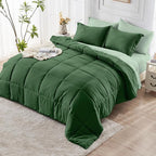 JOLLYVOGUE Twin XL Comforter Set, Ultra-Soft Bed in a Bag Twin XL Size 5 Pieces - Image 8
