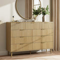 CARPETNAL Fluted 9 Drawer Dresser by CARPETNAL
