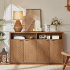 LEYAOYAO Fluted Buffet Cabinet - Image 3